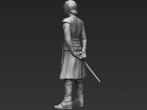 arya stark 3d printing ready stl obj 3D-Druckmodell