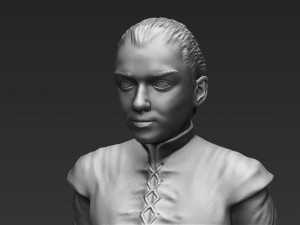 arya stark 3d printing ready stl obj 3D-Druckmodell