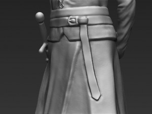 arya stark 3d printing ready stl obj 3D-Druckmodell