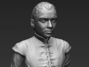 arya stark 3d printing ready stl obj 3D-Druckmodell