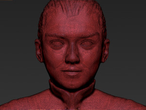 arya stark 3d printing ready stl obj 3D-Druckmodell