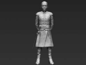 arya stark ready for full color 3d printing 3D Принт Модель