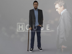 md gregory house ready for full color 3d printing 3D Baskı Modeli