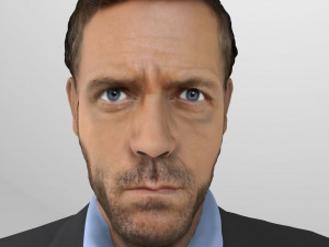 md gregory house ready for full color 3d printing 3D प्रिंट मॉडल
