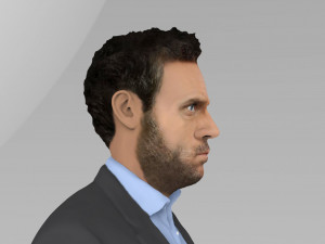 md gregory house ready for full color 3d printing 3D प्रिंट मॉडल