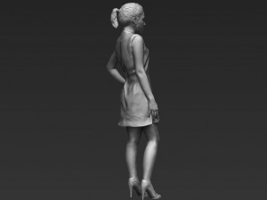 shakira 3d printing ready stl obj 3D-printmodel