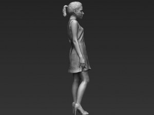 shakira 3d printing ready stl obj 3D-printmodel