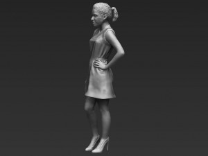 shakira 3d printing ready stl obj 3D-printmodel