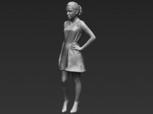 shakira 3d printing ready stl obj 3D-printmodel