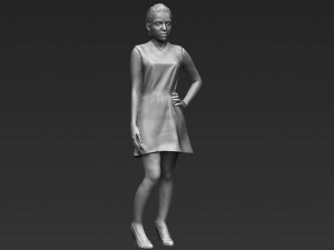 shakira 3d printing ready stl obj 3D-printmodel