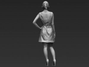 shakira 3d printing ready stl obj 3D-printmodel