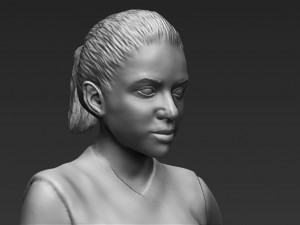 shakira 3d printing ready stl obj 3D-printmodel