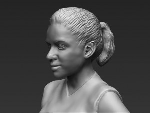 shakira 3d printing ready stl obj 3D-printmodel