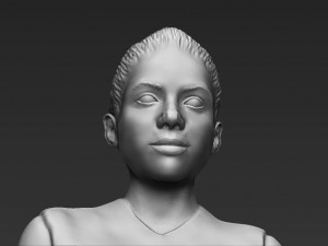 shakira 3d printing ready stl obj 3D-printmodel