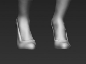 shakira 3d printing ready stl obj 3D-printmodel