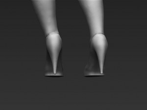 shakira 3d printing ready stl obj 3D-printmodel