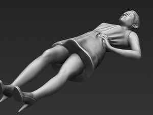 shakira 3d printing ready stl obj 3D-printmodel