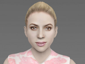 shakira ready for full color 3d printing 3D Print Model