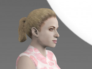 shakira ready for full color 3d printing 3D Print Model