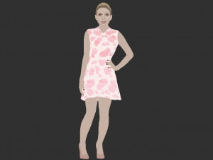 shakira ready for full color 3d printing 3D Print Model