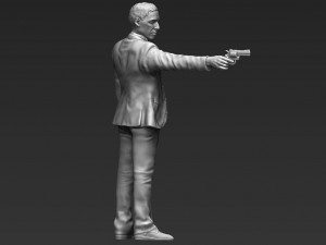 al pacino michael corleone godfather 3d printing ready stl obj Modello di stampa 3D
