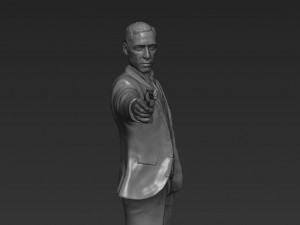 al pacino michael corleone godfather 3d printing ready stl obj Modello di stampa 3D