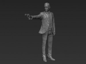 al pacino michael corleone godfather 3d printing ready stl obj Modello di stampa 3D