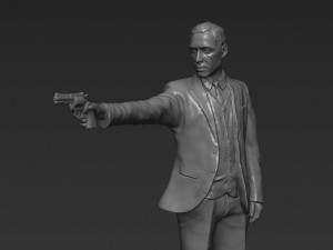 al pacino michael corleone godfather 3d printing ready stl obj Modello di stampa 3D