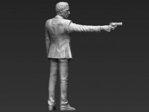 al pacino michael corleone godfather 3d printing ready stl obj Modello di stampa 3D