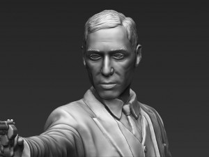 al pacino michael corleone godfather 3d printing ready stl obj Modello di stampa 3D