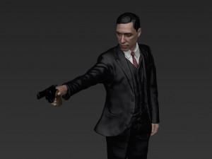 al pacino michael corleone godfather for full color 3d printing 3D 打印模型