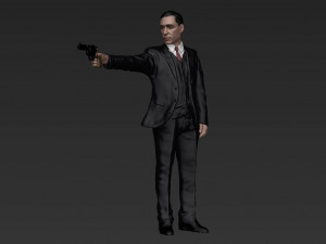 al pacino michael corleone godfather for full color 3d printing 3D 打印模型