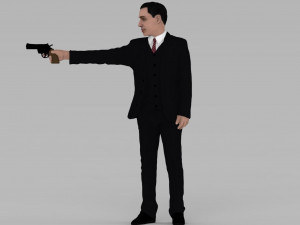al pacino michael corleone godfather for full color 3d printing 3D 打印模型