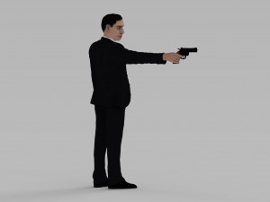 al pacino michael corleone godfather for full color 3d printing 3D 打印模型