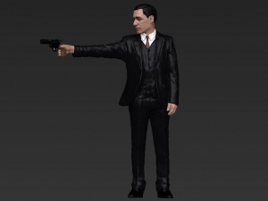 al pacino michael corleone godfather for full color 3d printing 3D 打印模型