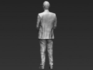marlon brando vito corleone godfather full color 3d printing 3Dプリントモデル