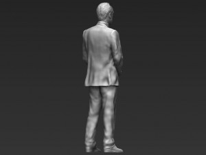 marlon brando vito corleone godfather full color 3d printing 3Dプリントモデル