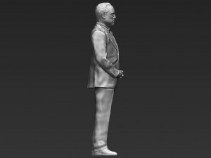 marlon brando vito corleone godfather full color 3d printing 3Dプリントモデル