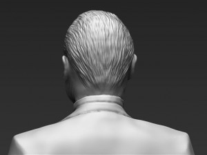 marlon brando vito corleone godfather full color 3d printing 3Dプリントモデル