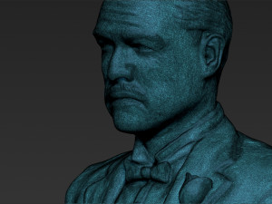 marlon brando vito corleone godfather full color 3d printing 3Dプリントモデル
