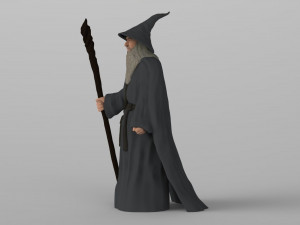 gandalf the lord of the rings hobbit full color 3d printing 3D 프린트 모델