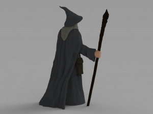gandalf the lord of the rings hobbit full color 3d printing 3D 프린트 모델
