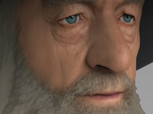 gandalf the lord of the rings hobbit full color 3d printing 3D 프린트 모델