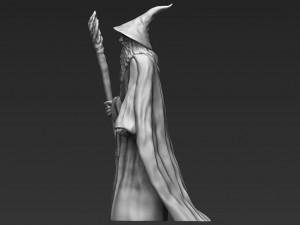 gandalf the lord of the rings hobbit full color 3d printing 3D 프린트 모델