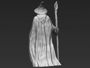 gandalf the lord of the rings hobbit full color 3d printing 3D 프린트 모델