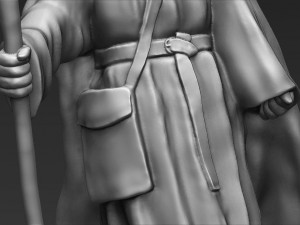 gandalf the lord of the rings hobbit full color 3d printing 3D 프린트 모델
