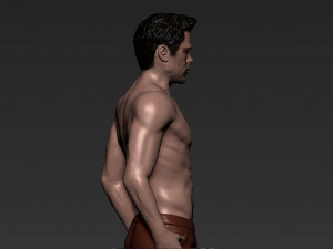 tyler durden brad pitt fight club for full color 3d printing Modelo de Impressão 3D