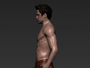 tyler durden brad pitt fight club for full color 3d printing Modelo de Impressão 3D
