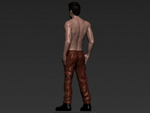 tyler durden brad pitt fight club for full color 3d printing Modelo de Impressão 3D