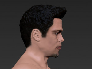 tyler durden brad pitt fight club for full color 3d printing Modelo de Impressão 3D